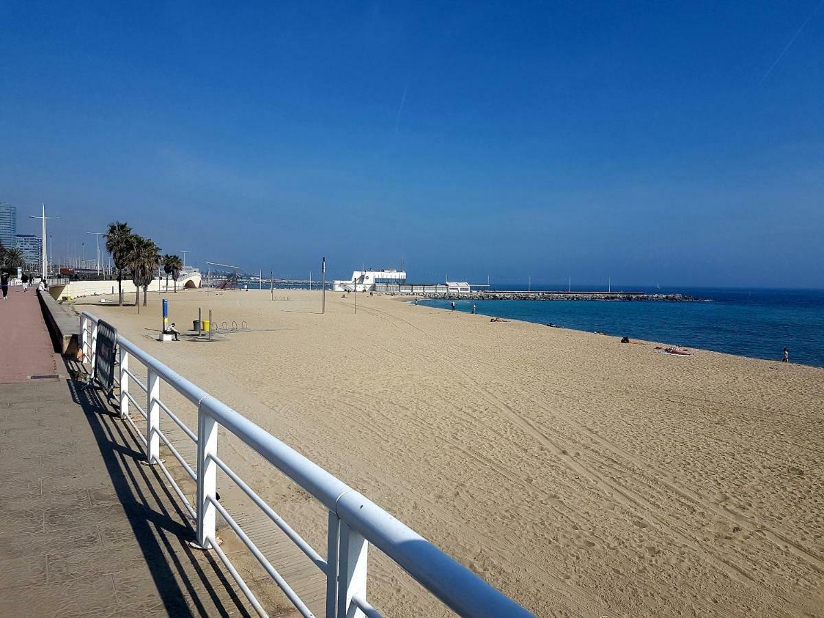 Rambla Poblenou&Mar Bella Beach Барселона Екстер'єр фото